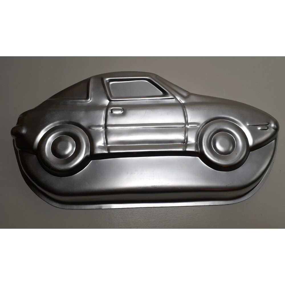 Vintage 1979 WILTON Sports Car #502-1948 Aluminium Race Car Birthday Cake Pan